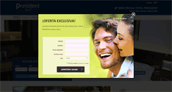 Desktop Screenshot of hotelpresident-andorra.com